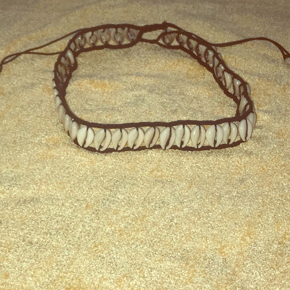 Black Cowrie Shell belt.
